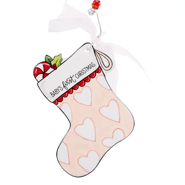 NEW!!! Peppermint Girls Stocking