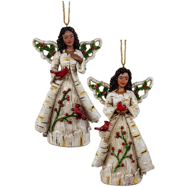 NEW!!! African American Birch Berry Angel