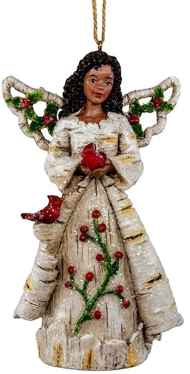 NEW!!! African American Birch Berry Angel