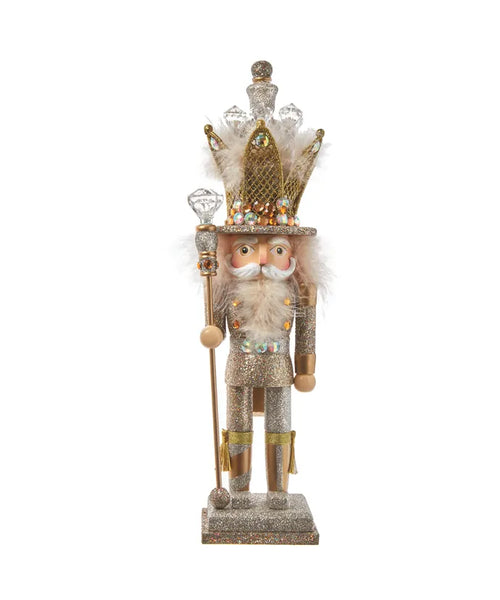 Coming Soon! Hollywood Platinum and Gold Glittered Nutcracker