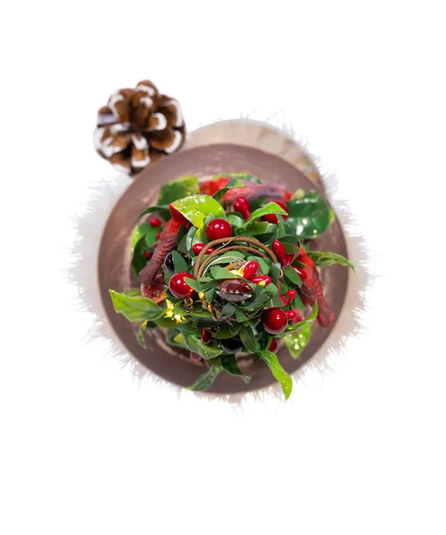 Coming Soon! Hollywood Battery Operated LED Birch Berries Nutcracker