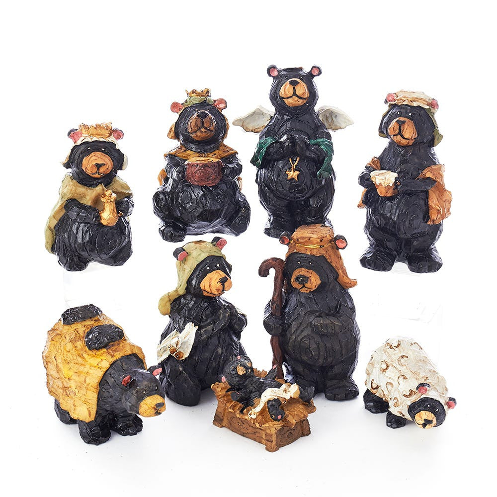 Coming Soon!!! Bear Nativity 9 pc set