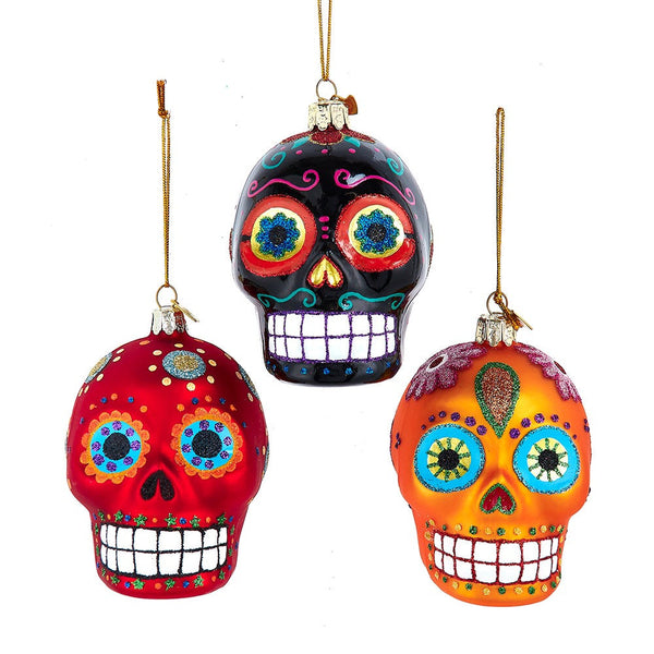 New!!! Glass Sugar Skull