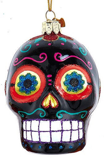 New!!! Glass Sugar Skull