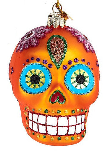New!!! Glass Sugar Skull