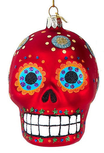 New!!! Glass Sugar Skull