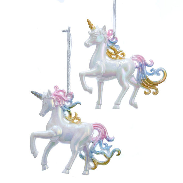 NEW!!! White Iridescent Unicorn