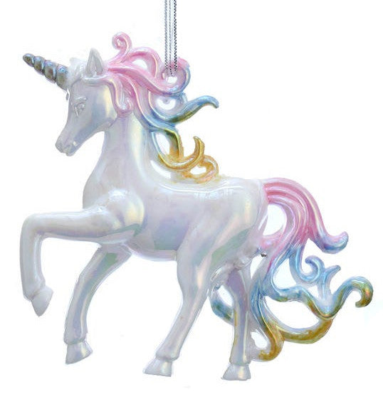 NEW!!! White Iridescent Unicorn