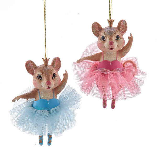 NEW!!! Pink or Blue Ballerina Mouse