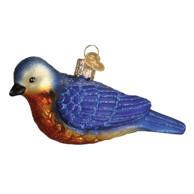 Western Bluebird Ornament
