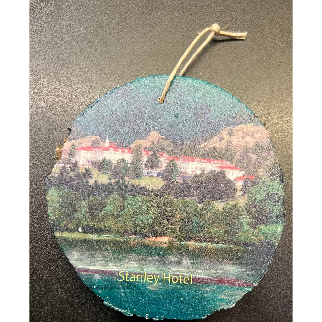 Stanley Hotel Wood Ornament