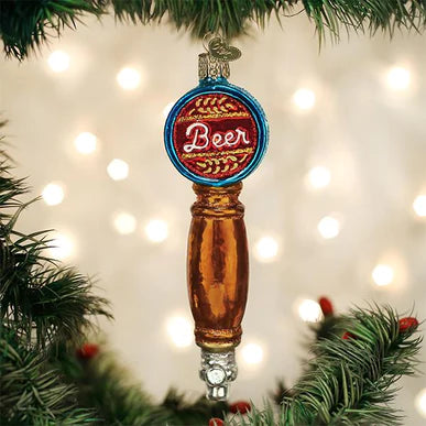 Old World Christmas Beer Tap Ornament