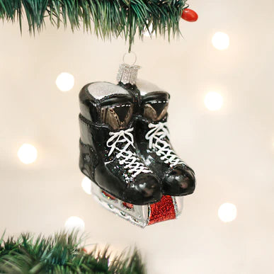 Old World Christmas Hockey Skates Ornament
