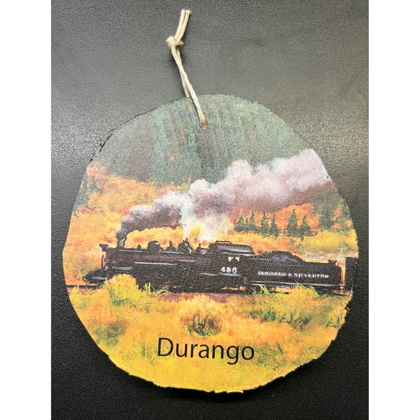 Durango Colorado Wood Ornament