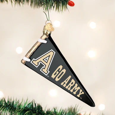 Old World Christmas Army Pennant Ornament