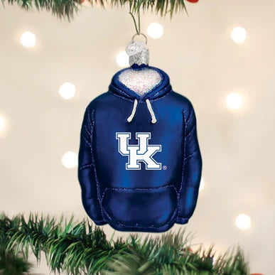 Old World Christmas University of Kentucky Hoodie Ornament