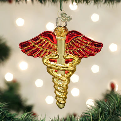 Old World Christmas Medical Symbol Ornament