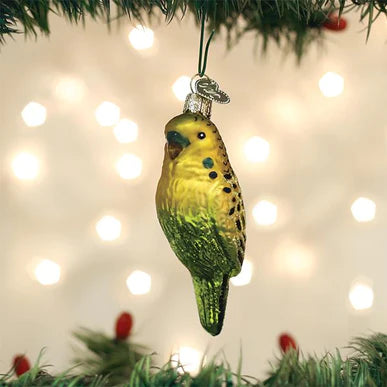Old World Christmas Miniature Parakeet Ornament
