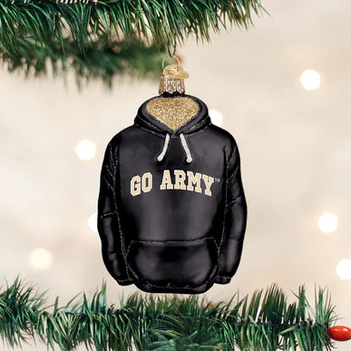 Old World Christmas Army Hoodie Ornament