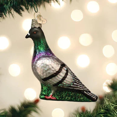 Old World Christmas Pigeon Ornament