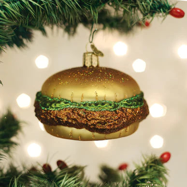 Old World Christmas Chicken Sandwich Ornament
