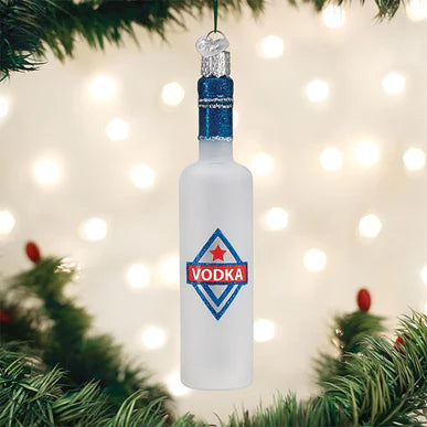 Old World Christmas Vodka Bottle Ornament