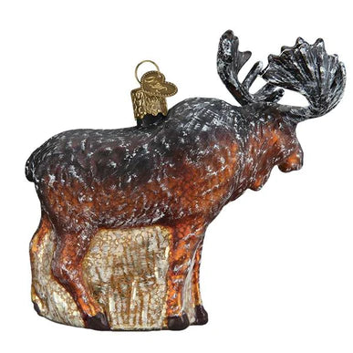 Old World Christmas Vintage Moose Ornament