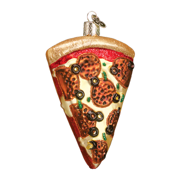 Old World Christmas Pizza Slice Ornament
