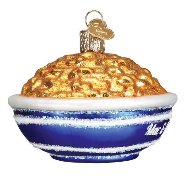 Old World Christmas Bowl of Mac & Cheese Ornament