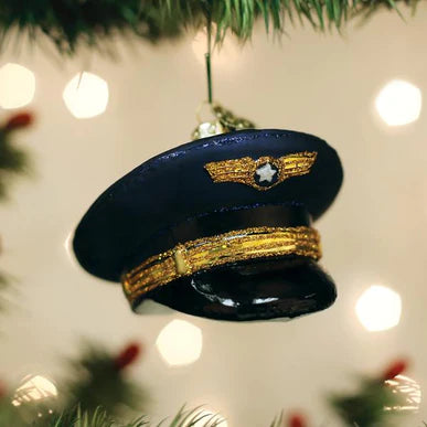 COMING SOON! Old World Christmas Pilot's Cap