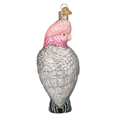 Old World Christmas Rose-Breasted Cockatoo Ornament