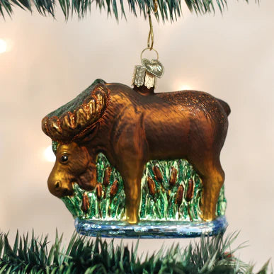 Old World Christmas Munching Moose Ornament