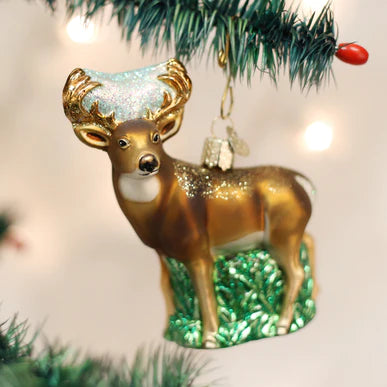 Old World Christmas Whitetail Deer Ornament