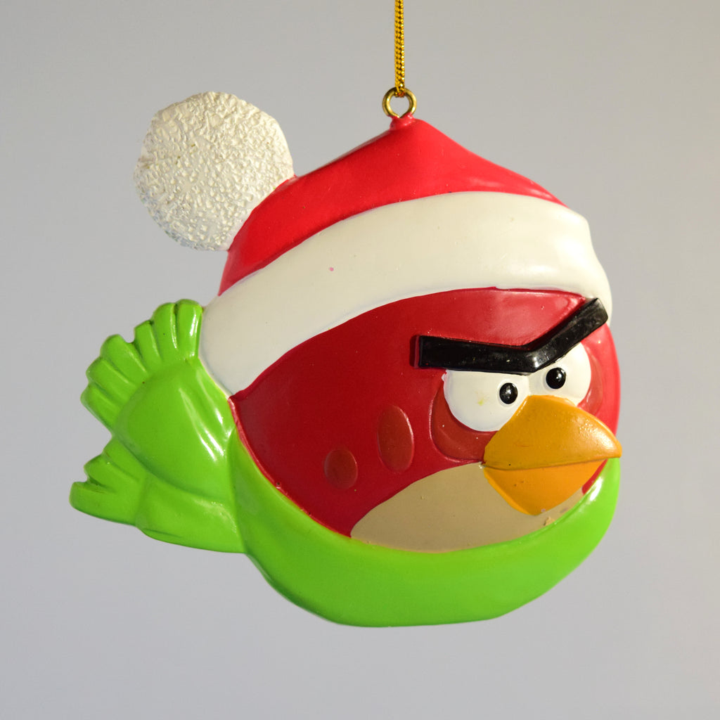 Festive Angry Birds Ornament