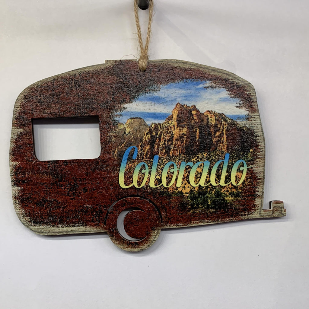Colorado Camper Ornament