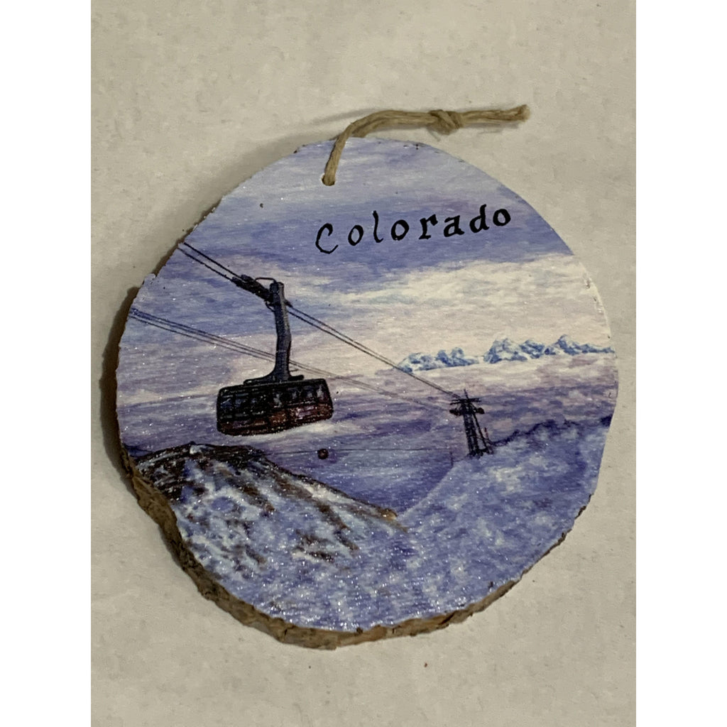 Gondola Wood Ornament