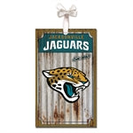 Jacksonville Jaguars Tin Ornament