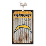 Los Angeles Chargers Tin Ornament