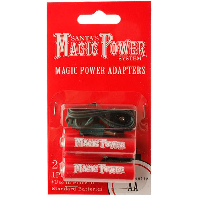 MAGIC POWER 2-AA BATTERY ADAPTERS