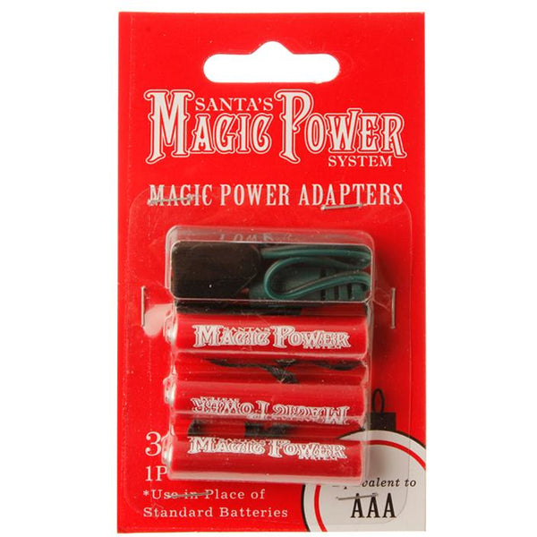 MAGIC POWER 3-AAA BATTERY ADAPTERS