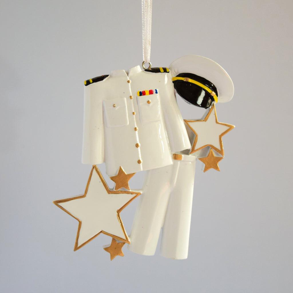 Navy Formal Dress Ornament