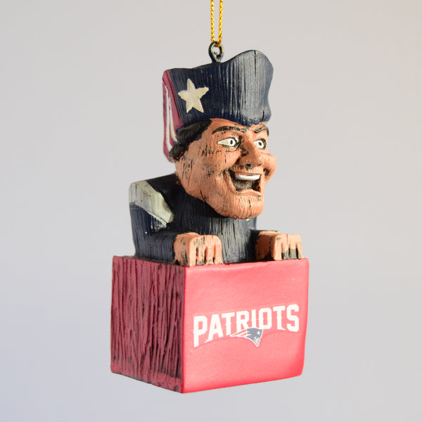New England Patriots Mascot Ornament