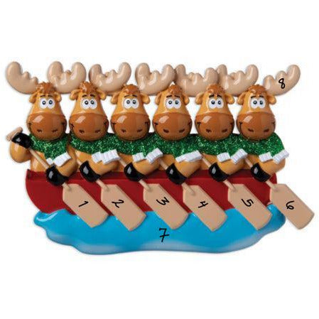 6 Moose in a Canoe