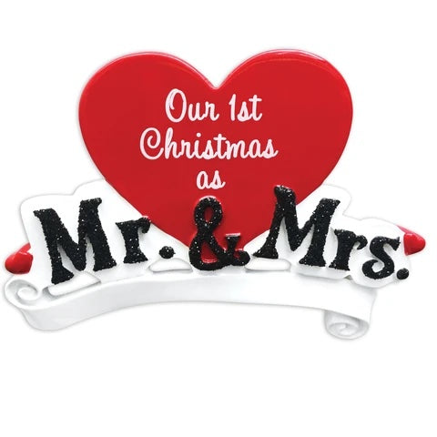 OUR FIRST CHRISTMAS AS MR. & MRS.