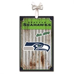 Seattle Seahawks Tin Ornament