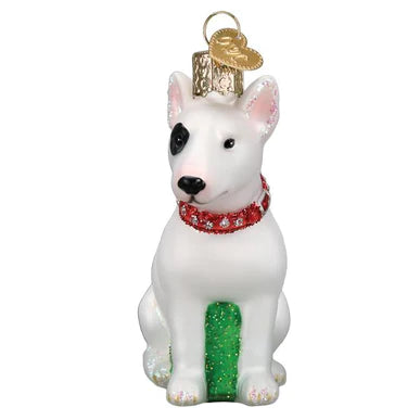 Old World Christmas Bull Terrier Ornament