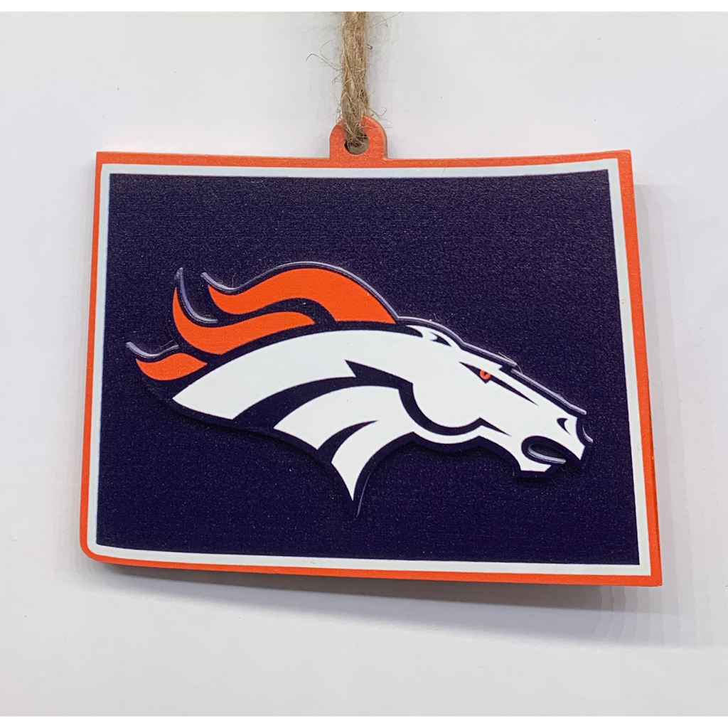 Denver Broncos Ornament