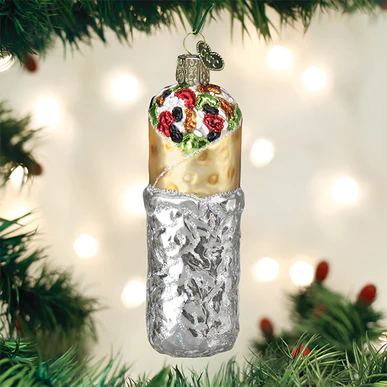 Old World Christmas Burrito Ornament