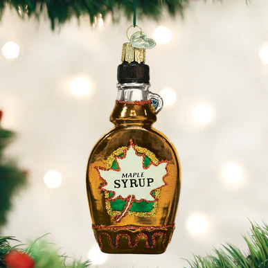 Old World Christmas Maple Syrup Ornament