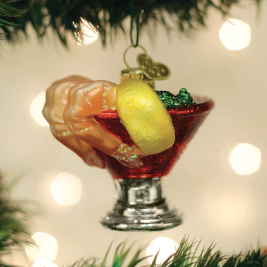 Old World Christmas Shrimp Cocktail Ornament